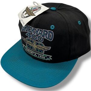 VTG NASCAR Brickyard 400 Indianapolis Snapback Hat Cap Logo 7 Inaugural Race 95